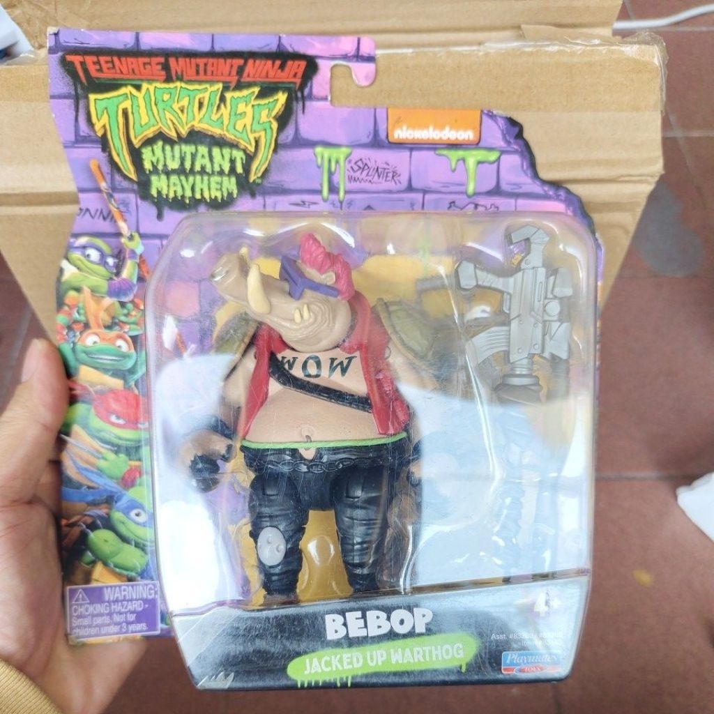 action figure teenage mutant ninja turtles kura ninja bebop