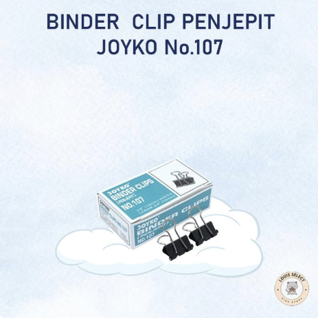 

Binder Clip Penjepit JOYKO No.107 | Harga Grosir ( 1Dus/12 Boxes ) | Clip Kertas Binder