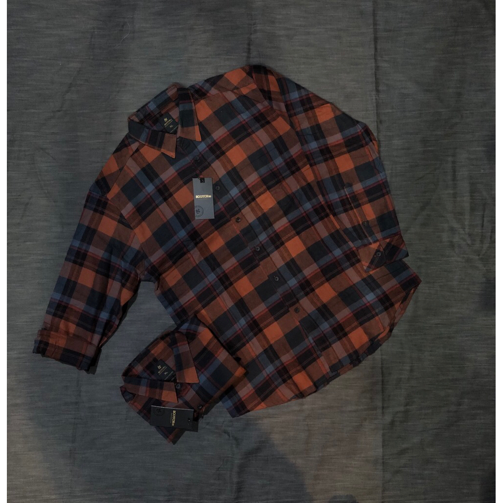 Kemeja Flanel Scotch Original Promo