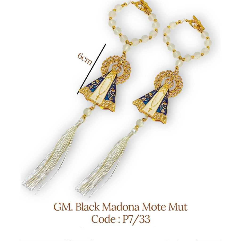 Gantungan Mobil Bunda Maria Black Madona