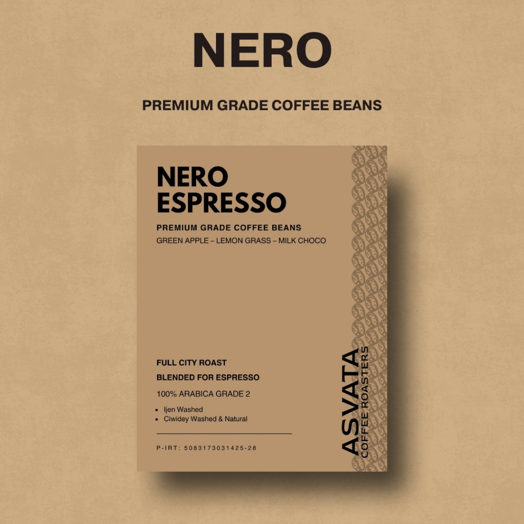 

Biji Kopi Nero Espresso 200 Gram Premium Grade Arabica