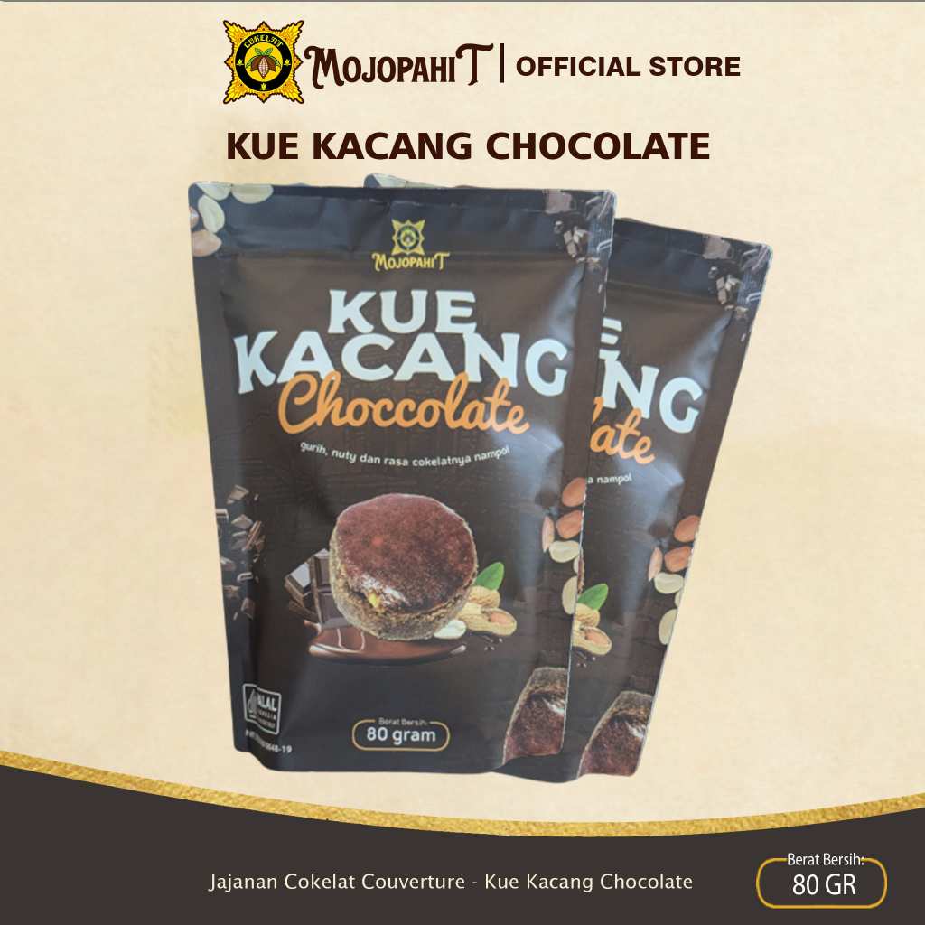 

KUE KACANG CHOCOLATE | JAJANAN COKELAT