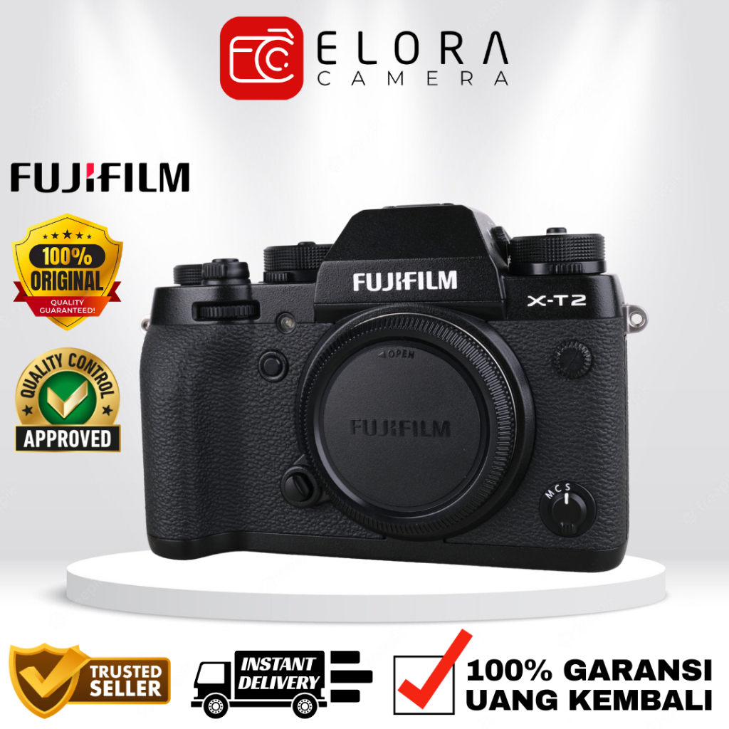 Fujifilm X-T2 Body Only / Kamera Mirrorless Fujifilm XT2 Body Only / Fujifilm X T2 XT-2 XT 2 BO