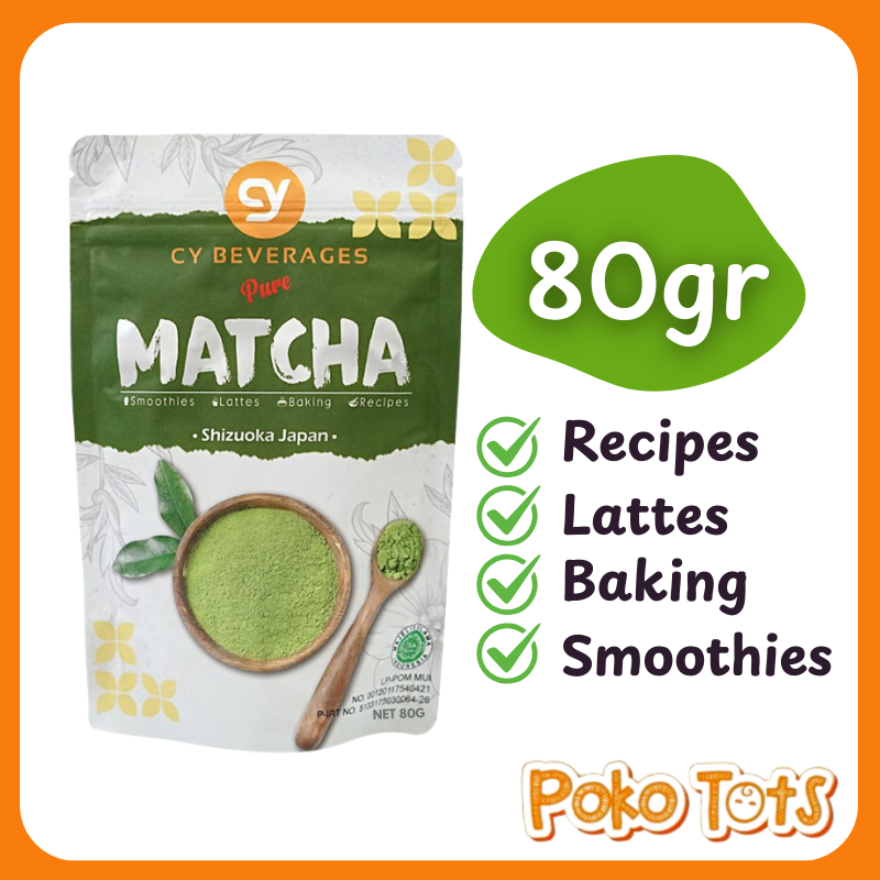 

CY Matcha Powder 80gr Pure Shizuoka Japan Powdered Green Tea JB