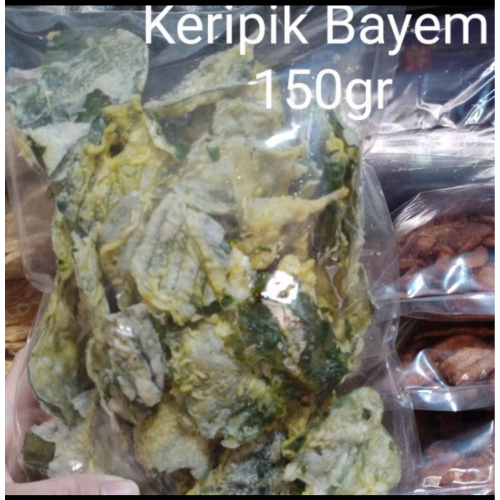 

Keripik bayam