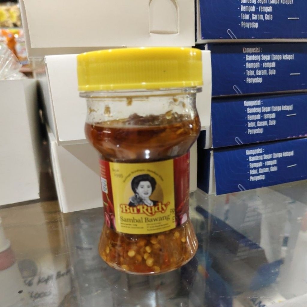

sambal bawang bu rudy khas surabaya