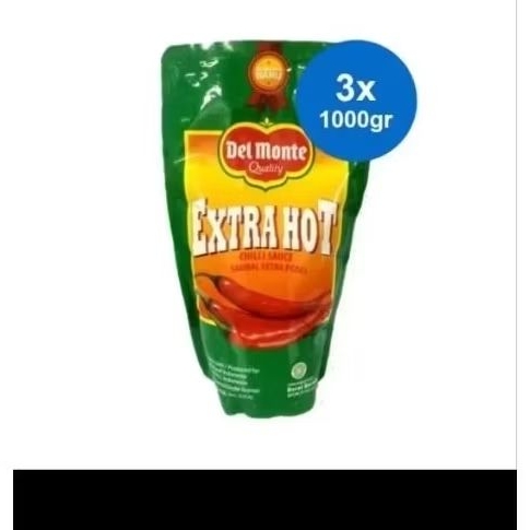 

Delmonte Saus Ekstra Hot 1kg