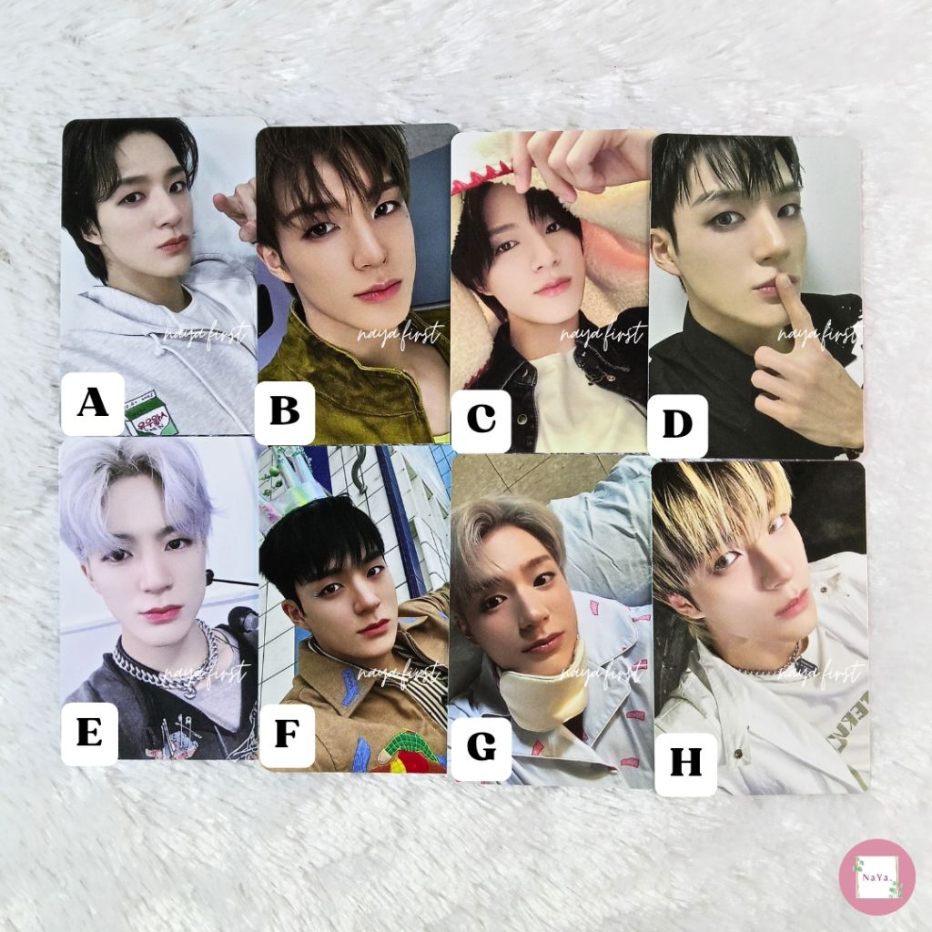 Photocard Official Jeno Time Riders, Go Back To The Future, DreamScape, Pink Christmas, Smoothie, Mo