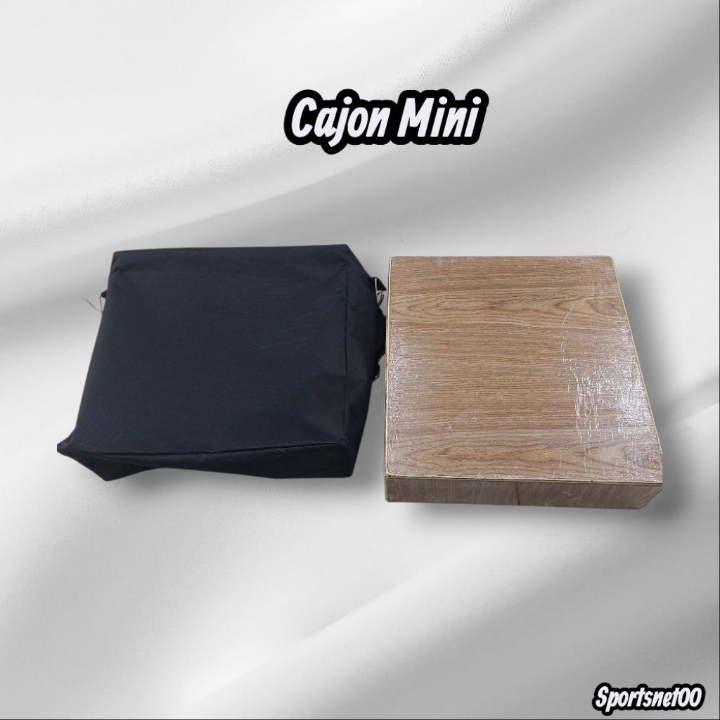 Cajon Mini / Cajon Travel / Cajon Portable Akustik Bonus Tas