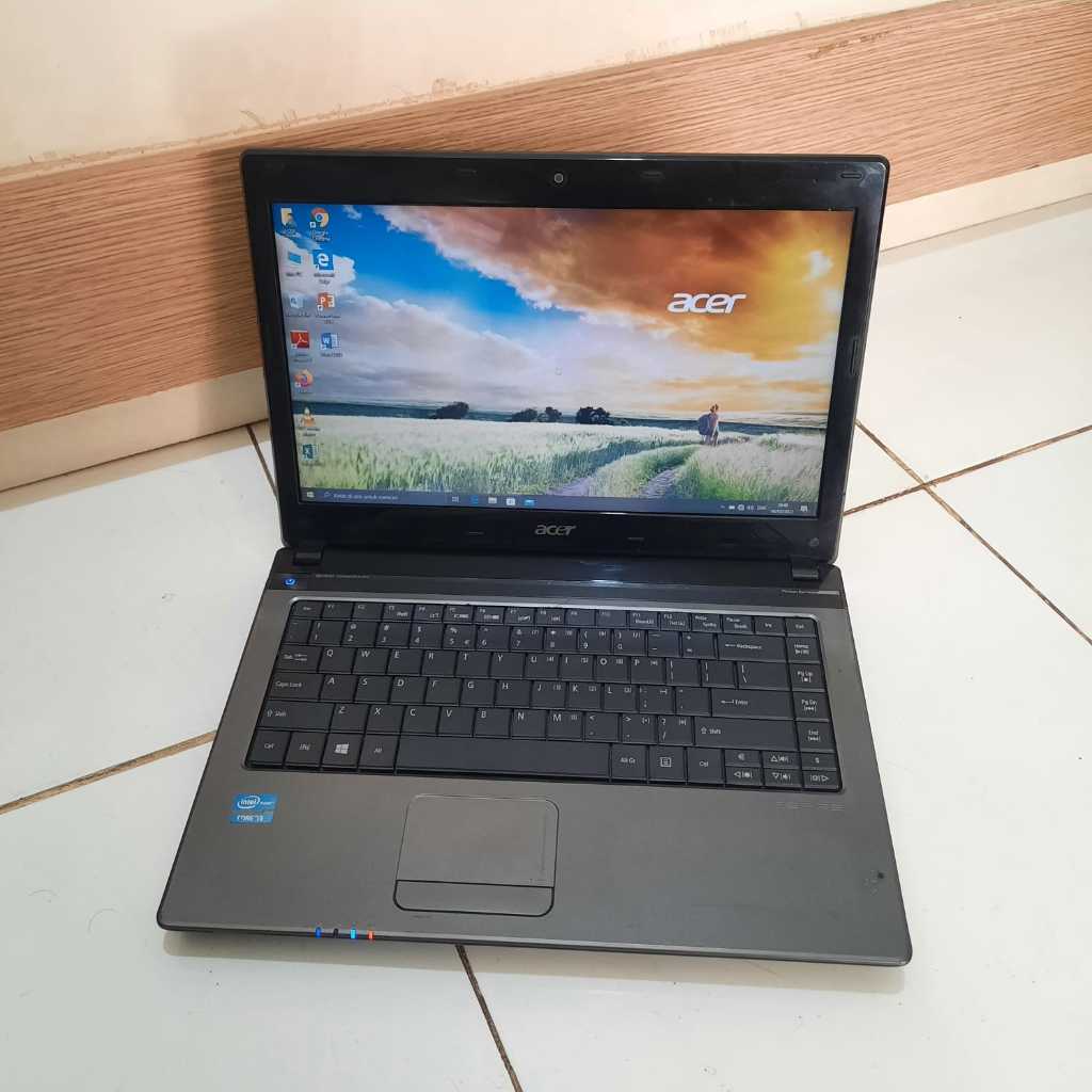LAPTOP SECOND,Laptop Acer 4750, Core i3 - 2310M, Hd Graphics 3000, Ram 4/500gb, Silver Dop