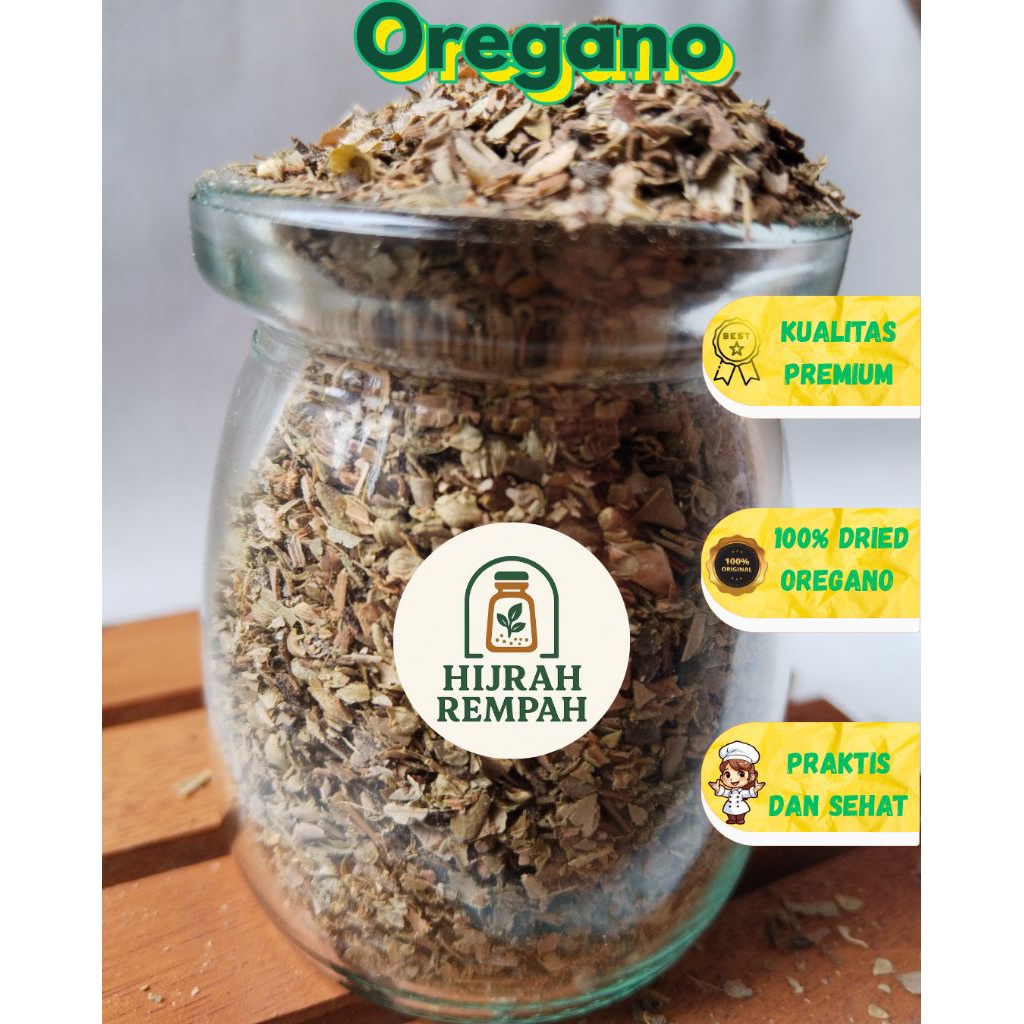 

Oregano Dry from Turkey/ Dried Oregano/ Oregano Kering 100gram