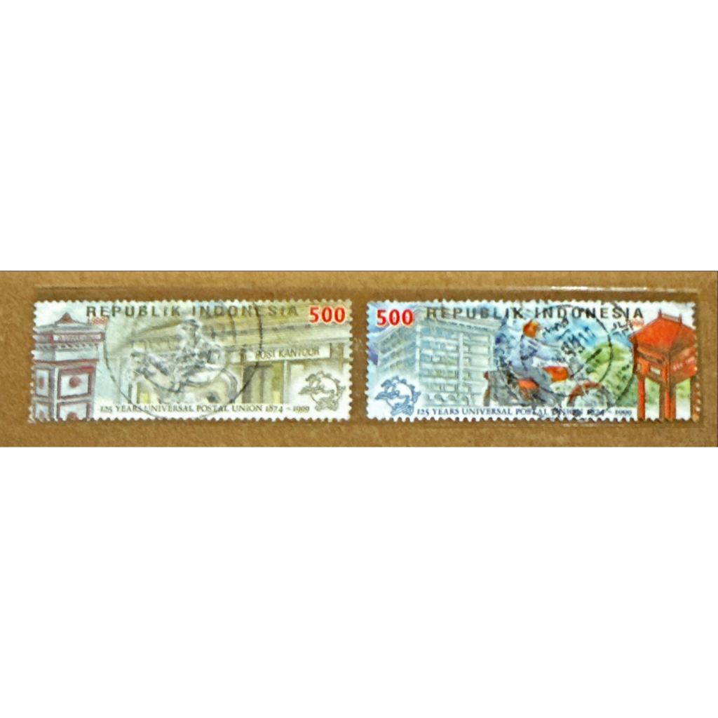 

(BA) PRANGKO INDONESIA 1999 125th U P U 2V SERIES USED.