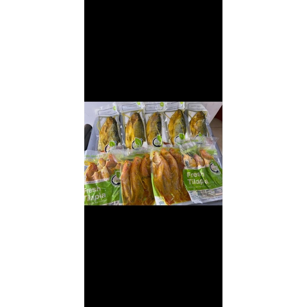 House of Bread IKAN NILA ORIGINAL HOB. IKAN NILA BUMBU KUNING. IKAN BANDENG. Tinggi Protein Omega 3 