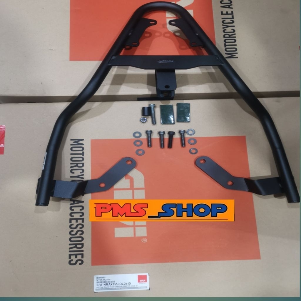 BRACKET BOX GIVI SRT NMAX LAMA NMAX OLD ORIGINAL GIVI TANPA LEPAS BEHEL ASLI BREKET BOX NMAX OLD MER