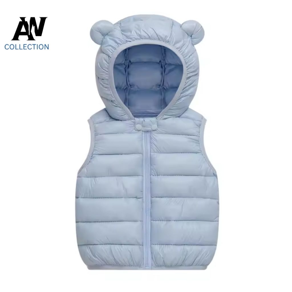jaket rompi gelembung anak laki laki perempuan 1-12thn /rompi anak / vest anak / jaket winter rompi 