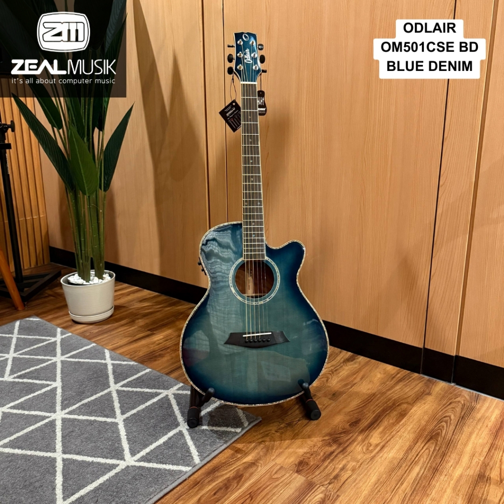 Odlair Capella NEOS OM501 CSE BBS / BD - Gitar Akustik Elektrik - Zeal Musik Jogja