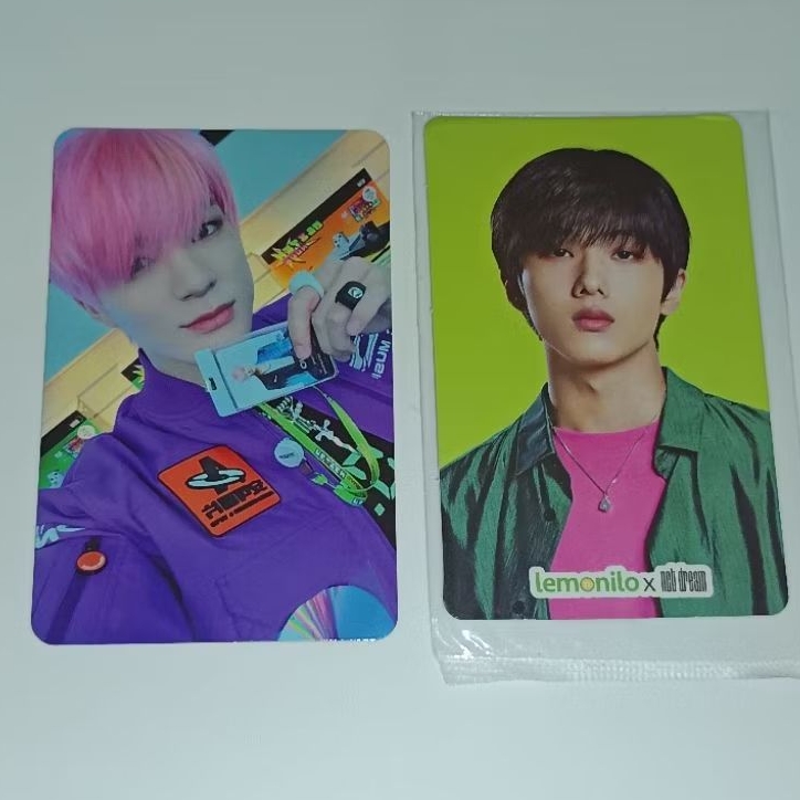 Photocard Jeno Lucky Draw Glicth Mode Digipack & Jisung Lemonilo NCT DREAM Official