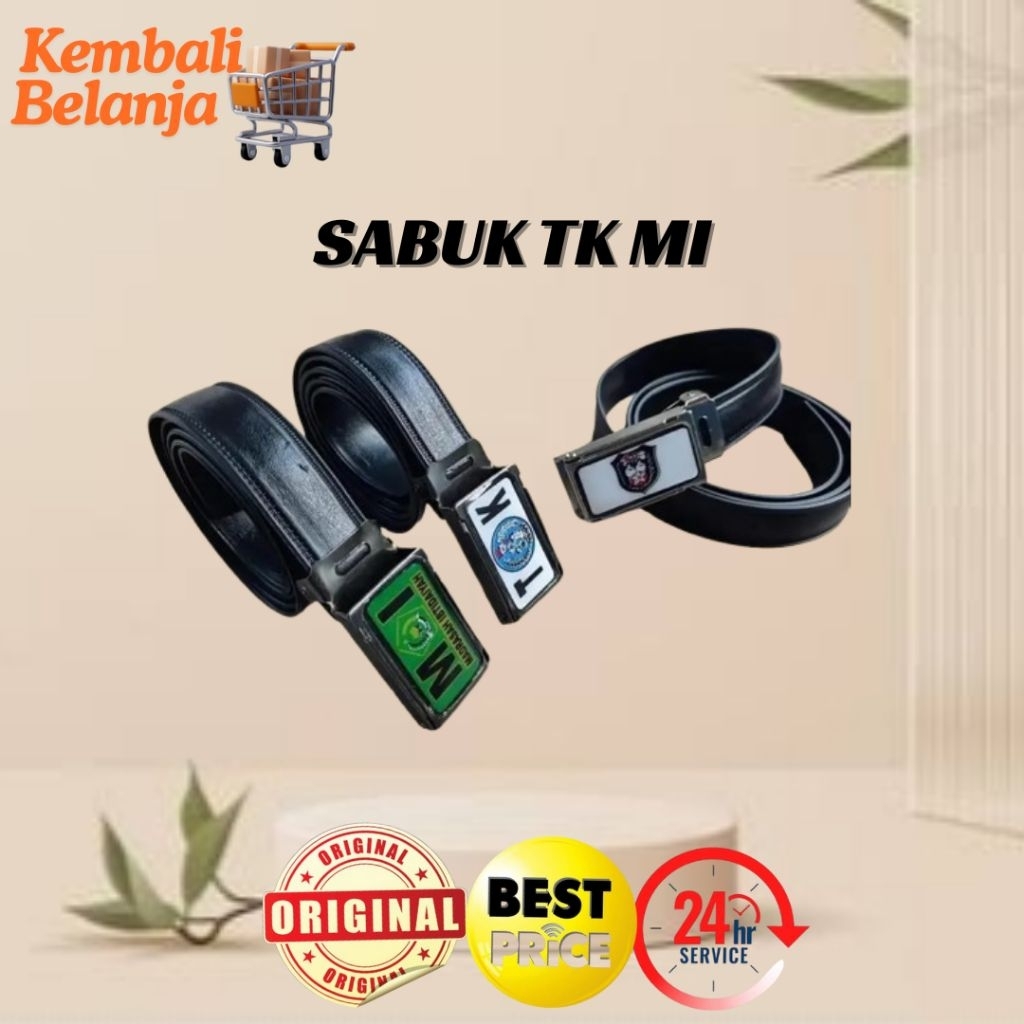 Ikat Pinggang Anak / Sabuk Anak TK/ Sabuk Anak MI/ Ikat Pinggang Anak Sekolah/ Sabuk Sekolah/ Ikat P