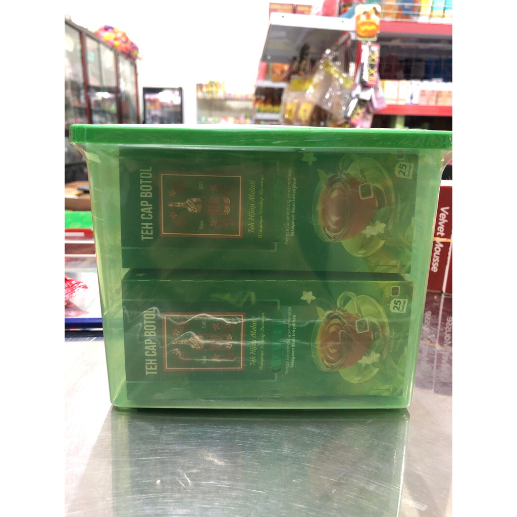 

TEH CAP BOTOL 2pcs x 25 teabags teh hijau melati
