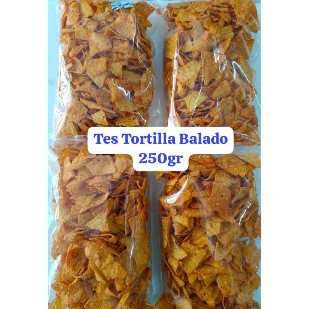 

KERIPIK TORTILLA TES / TORTILLA CHIPS TES / TORTILLA JAGUNG / TORTILLA BALADO/ TORTILLA