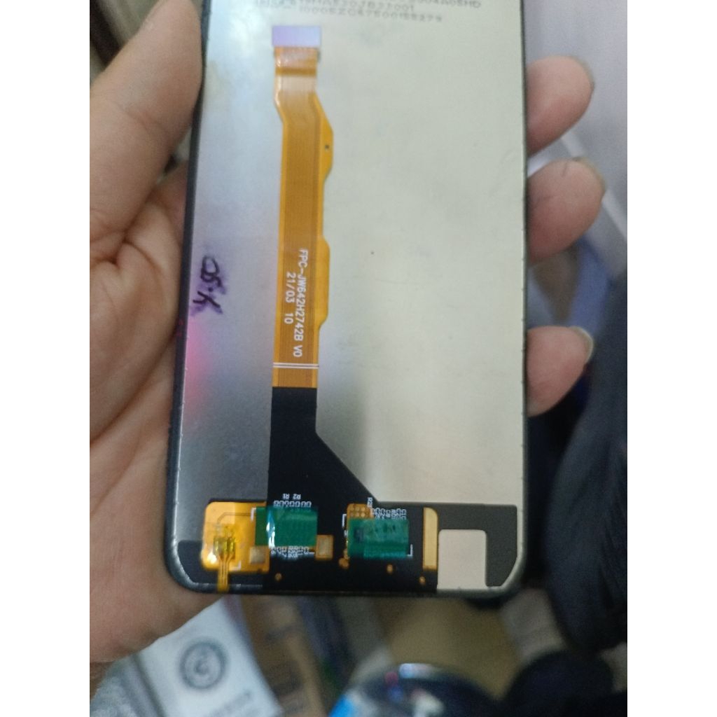 jual lcd ori copotan handphone vivo Y50 kondisi normal