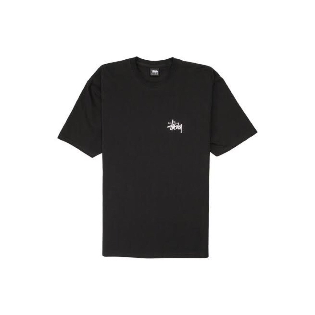 Stussy basic Tee black original / kaos stussy authentic
