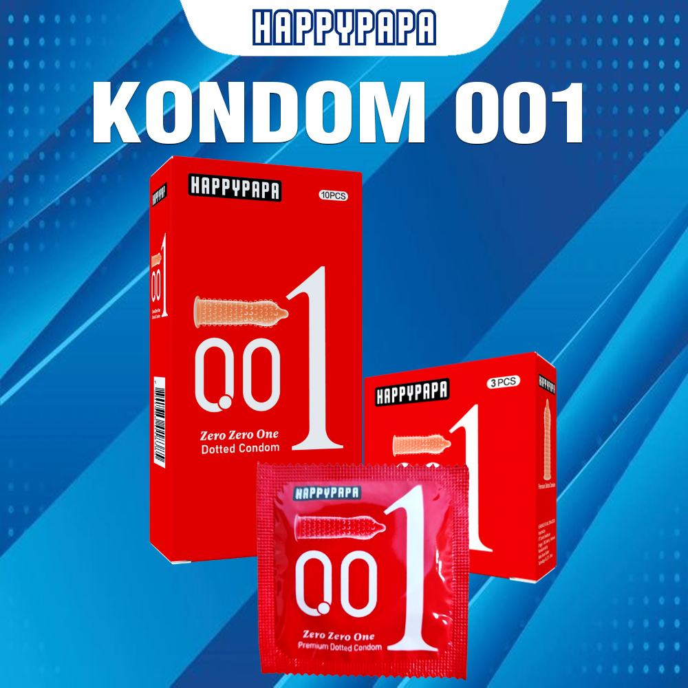 Kondom Happypapa 001 Gerigi Original - Varian Terlengkap