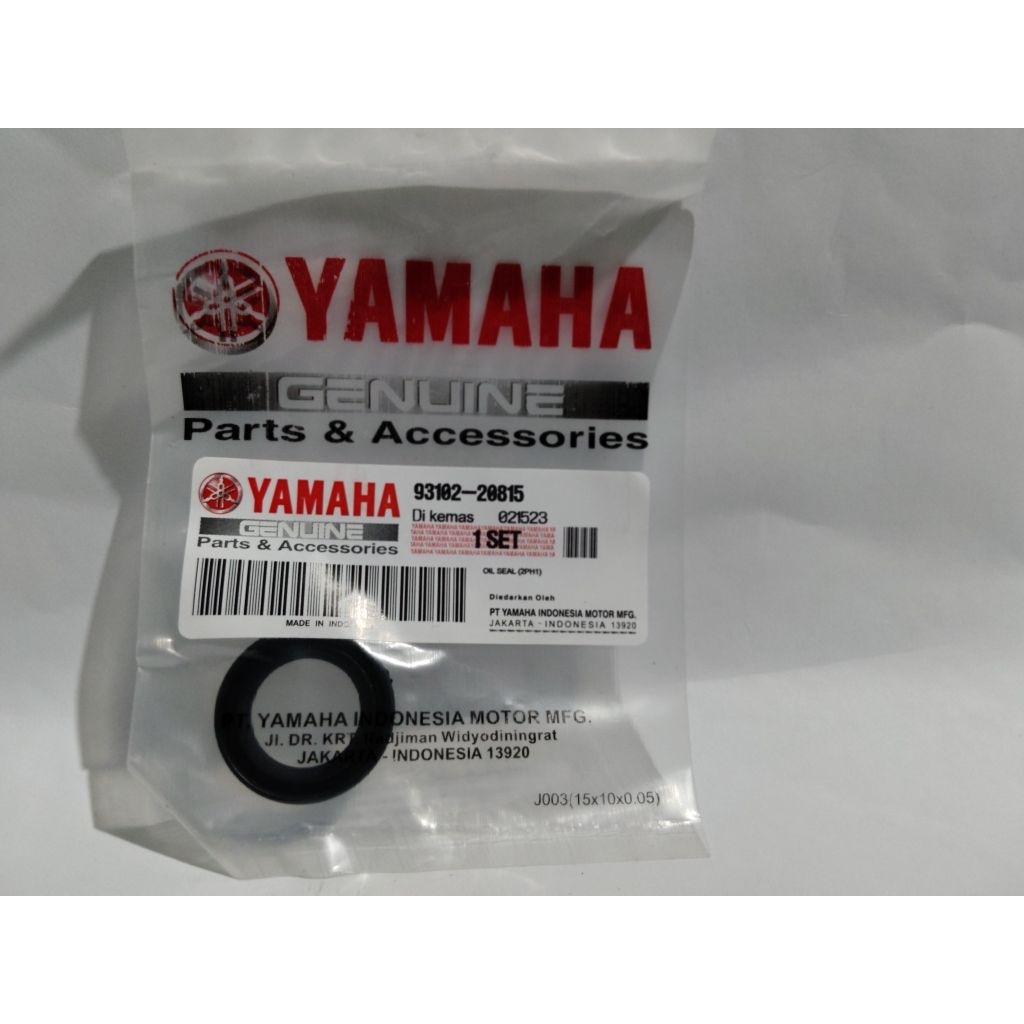 Seal AS Pully  Gardan belakang Nmax Mio M3 Seal 93102-20815