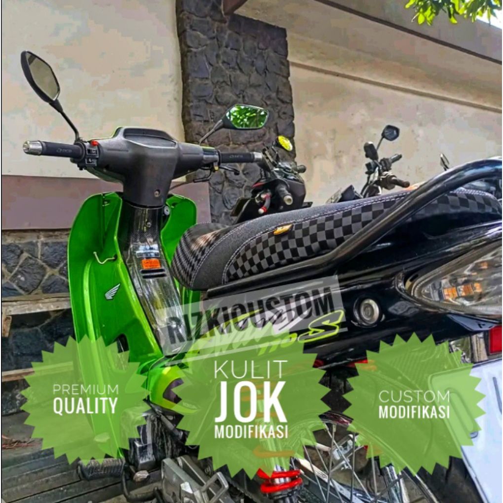 Kulit Jok MBtech X Catur Carbon, Kulit jok model catur MBtech kulit jok original MBtech