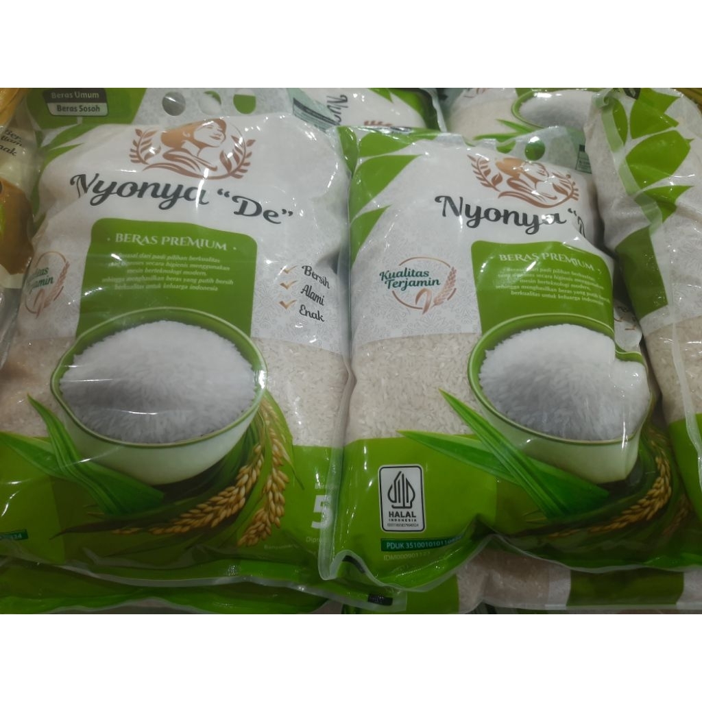 

Beras Punel Nyonya De 5kg / Beras Punel / Beras Premium / Beras Banyuwangi / Beras Osing