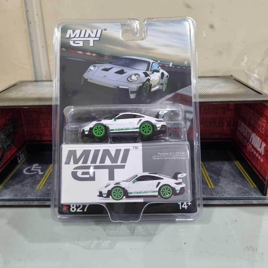 Mini GT 827 Porsche 911 GT3 RS Tribute to Carrera RS Blister
