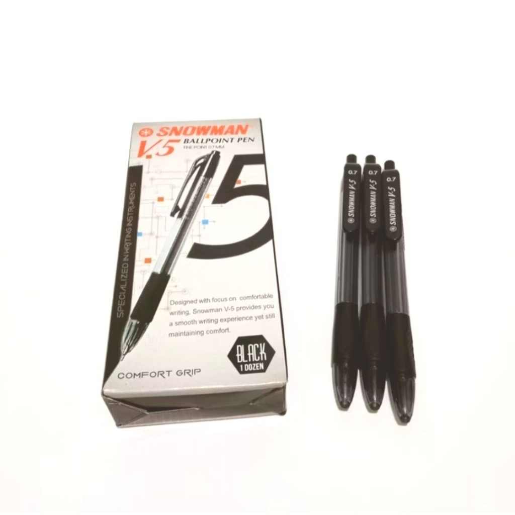 

Pulpen Snowman V5 0.7mm