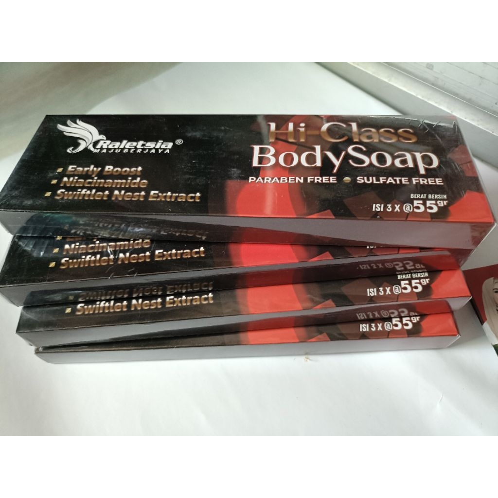 raletsia hiclass body soap