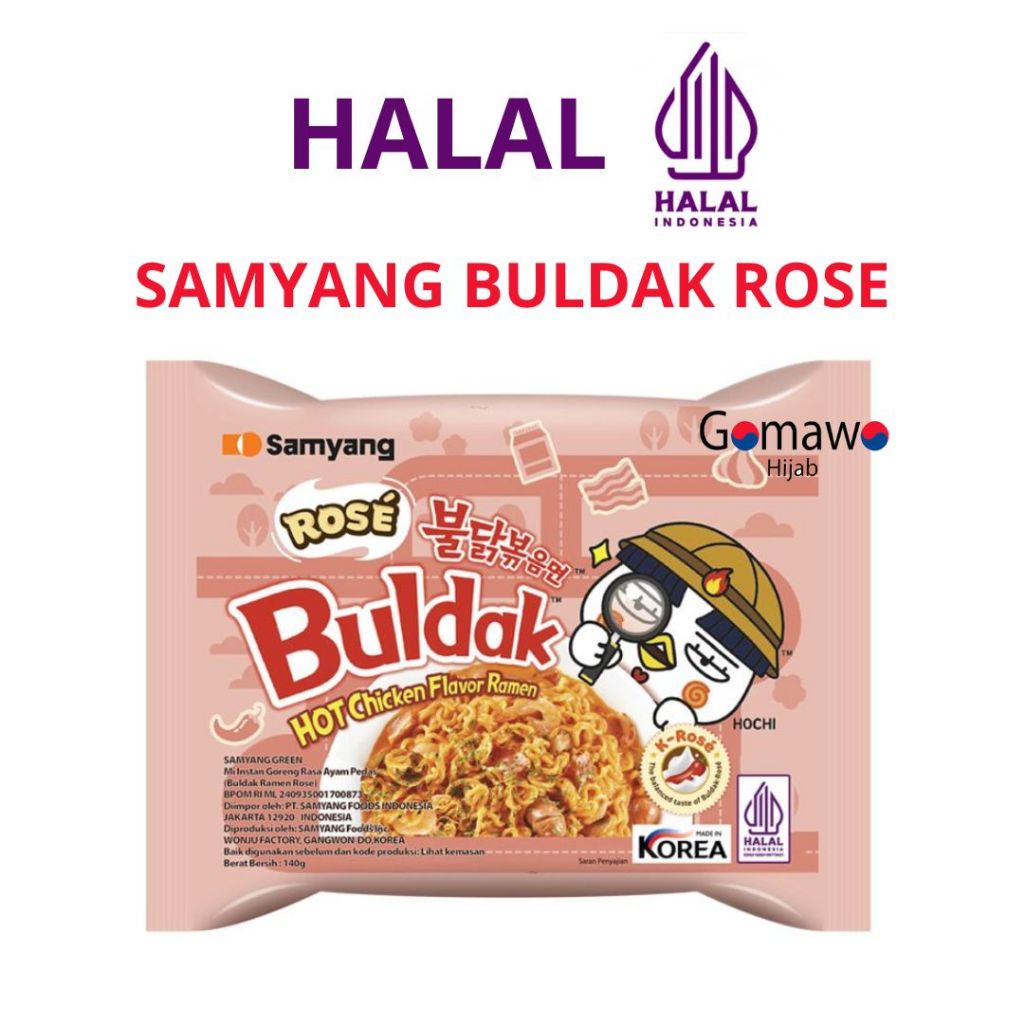 

MIE INSTAN SAMYANG BULDAK ROSE HALAL