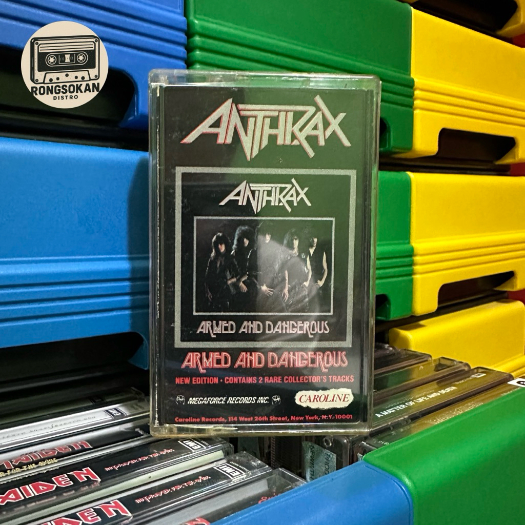 Kaset Pita Import ANTHRAX ARMED AND DANGEROUS (CAROLINE)