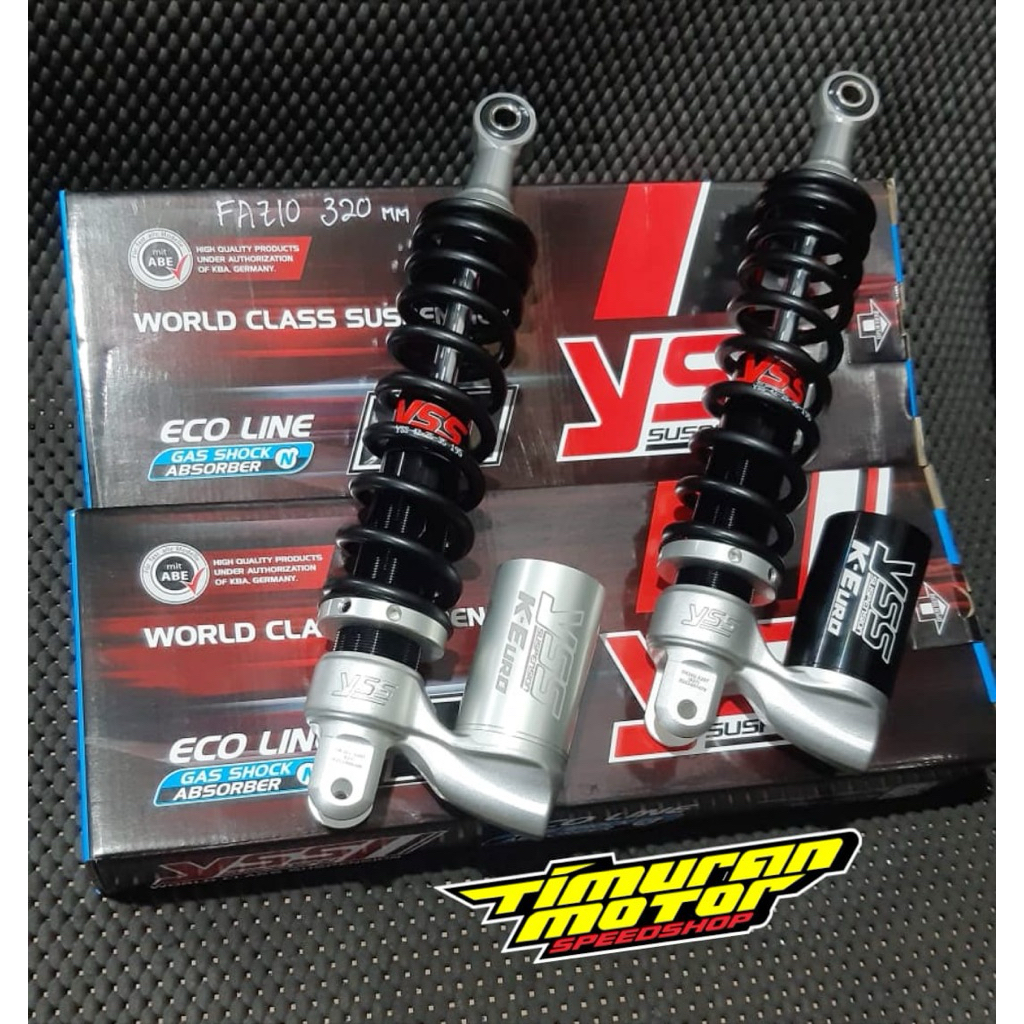 SHOCK YSS K EURO FAZZIO HITAM 320 MM