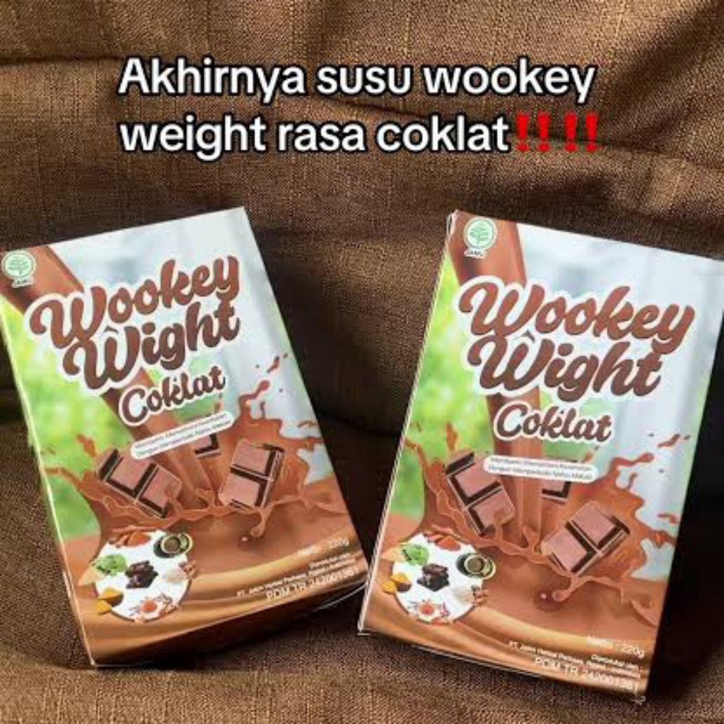 

TERBARU WOOKEY WEIGHT RASA COKLAT Susu Bernutrisi yang akan membantu menaikkan berat badan