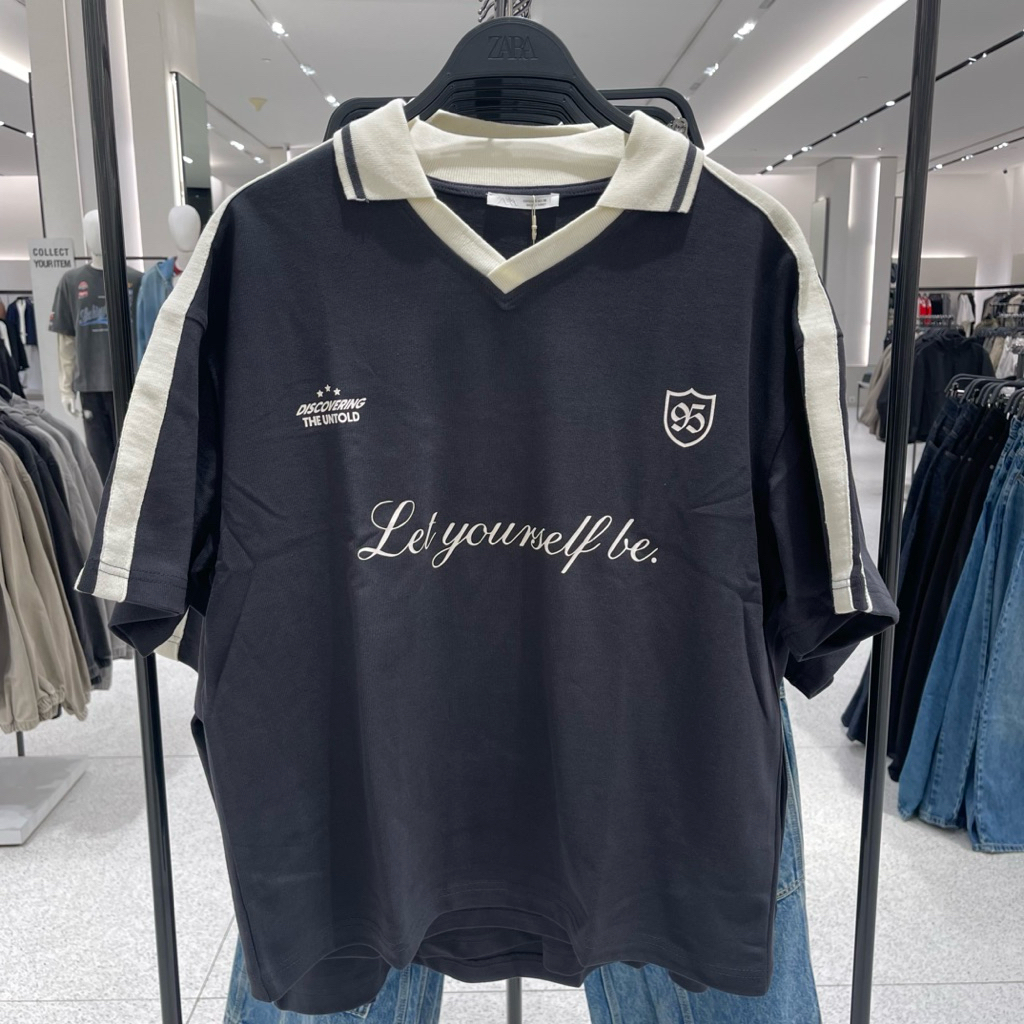 Polo Varsity ZARA MEN Jastip (jasa titip)