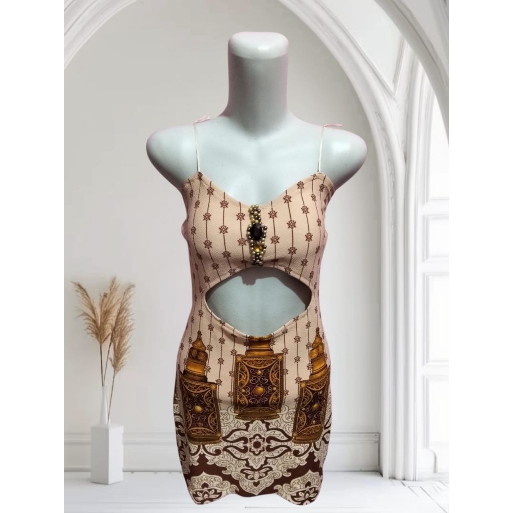 Mini Dress Import Baju Panggung Penyanyi LC