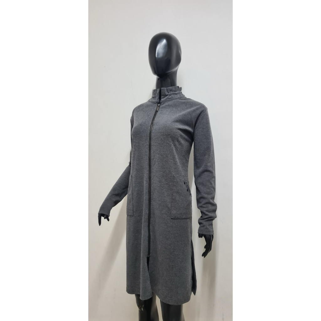 Long rajut knit, long ziper rajut knit, cardigan wanita, jaket wanita, outher wanita