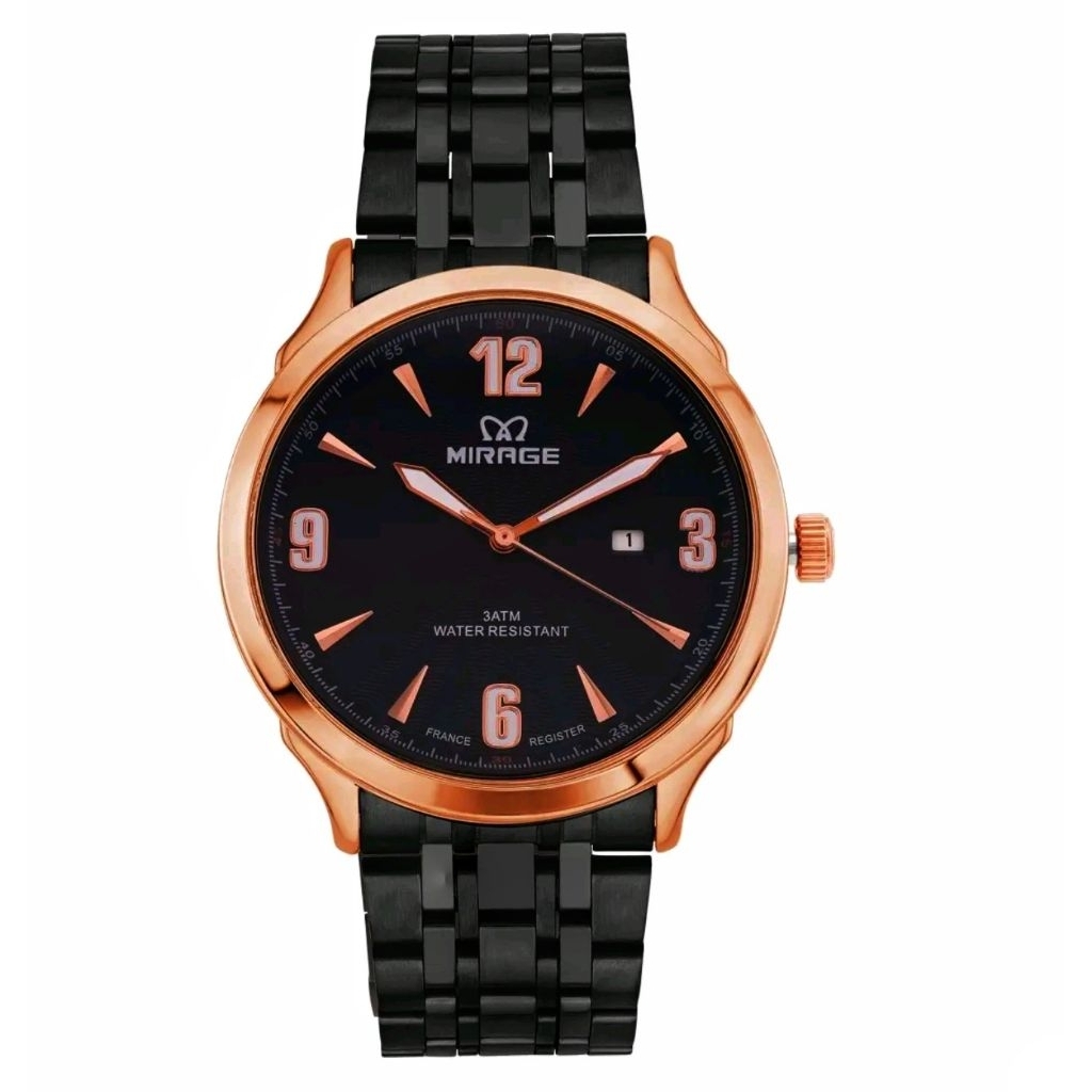 JAM MIRAGE PRIA HITAM GOLD