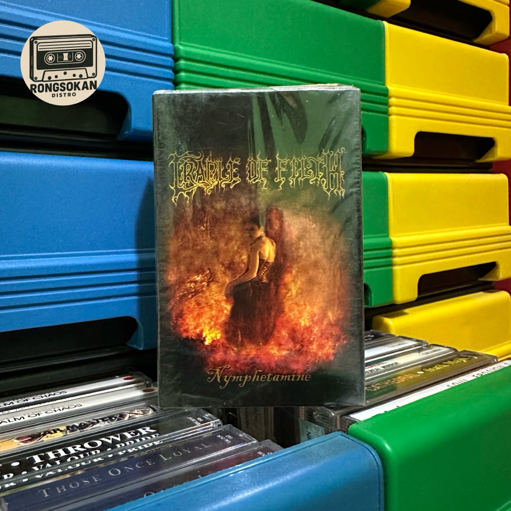 Kaset Pita CRADLE OF FILTH NYMPHETAMINE (INDO SEMAR)