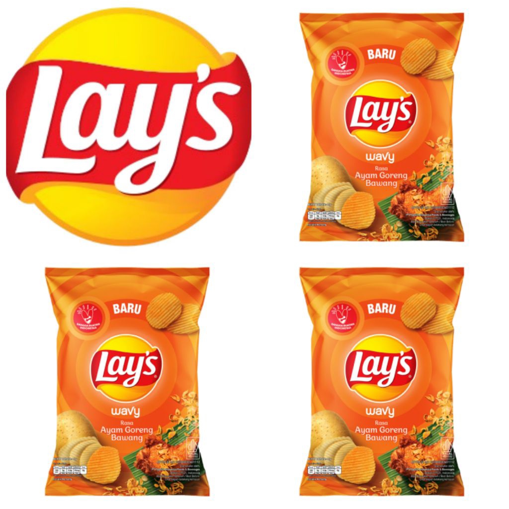 

Lay's Keripik Kentang Rasa Ayam Goreng Bawang 31 Gr / Lay's Keripik Kentang Rasa Ayam Goreng Bawang 64 Gr