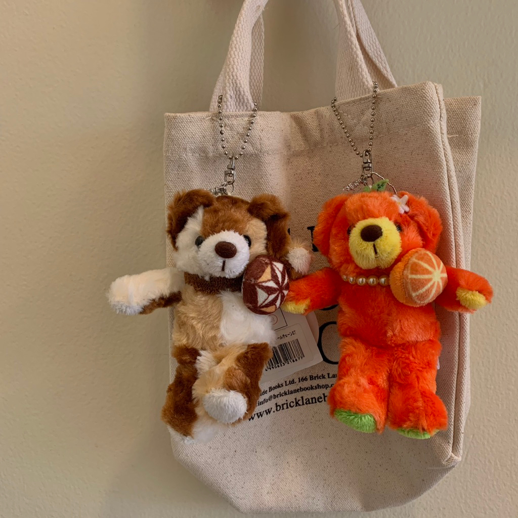 Keychain Gantungan Kunci Teddy Bear Fujisey Original