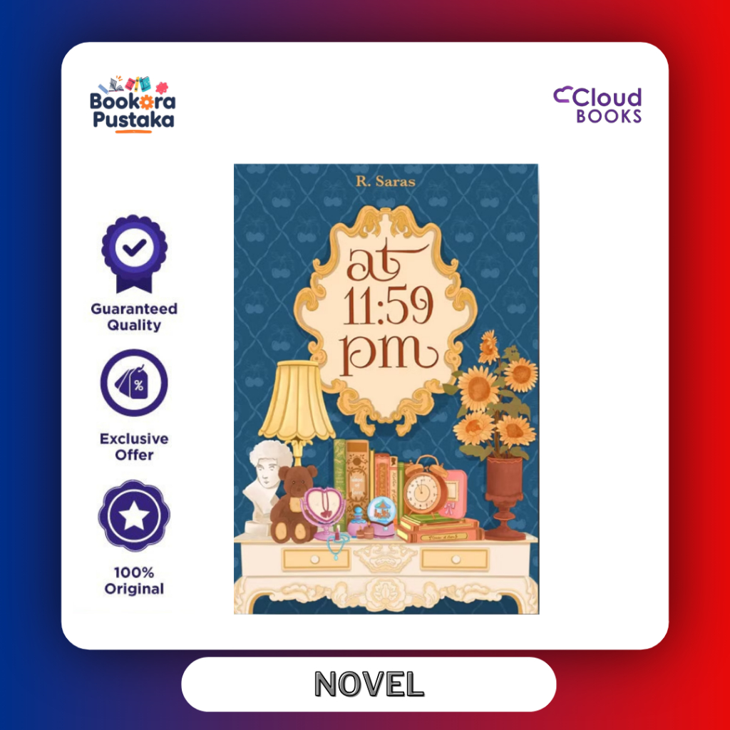 Bookora Pustaka - Novel At 11.59 Pm (R. Saras)