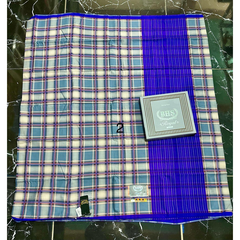 SARUNG BHS FULL SUTRA ROYAL SILVERo