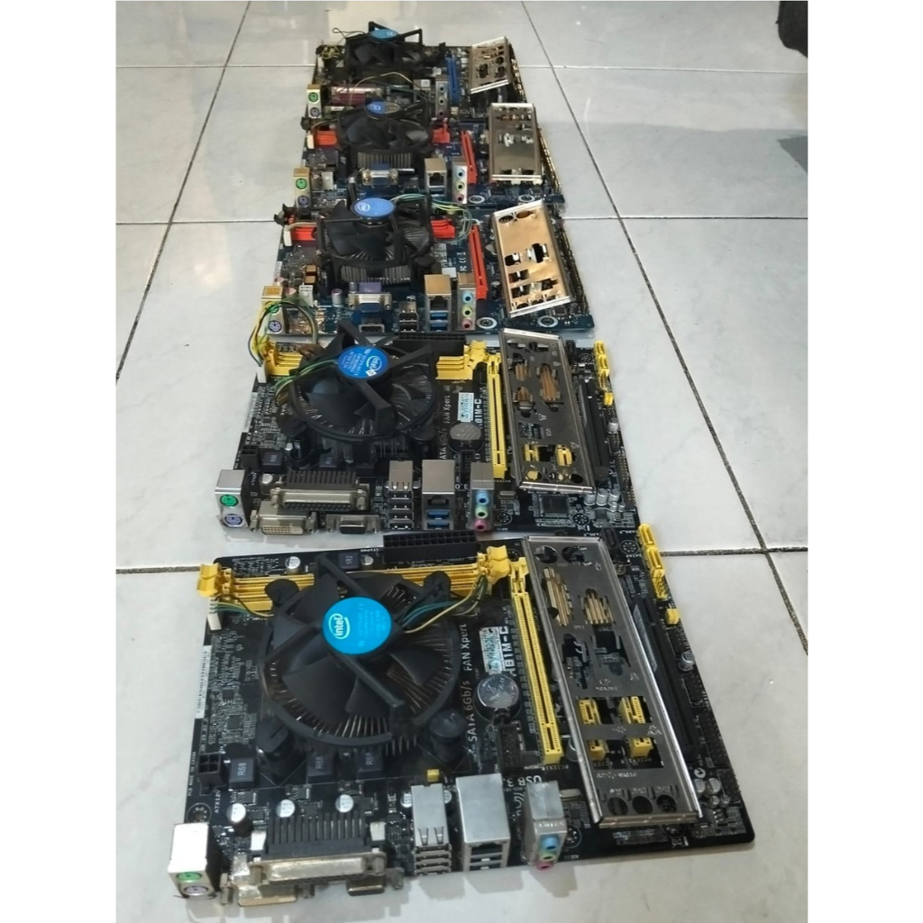 Motherboard H81 + Processor Intel Seri G