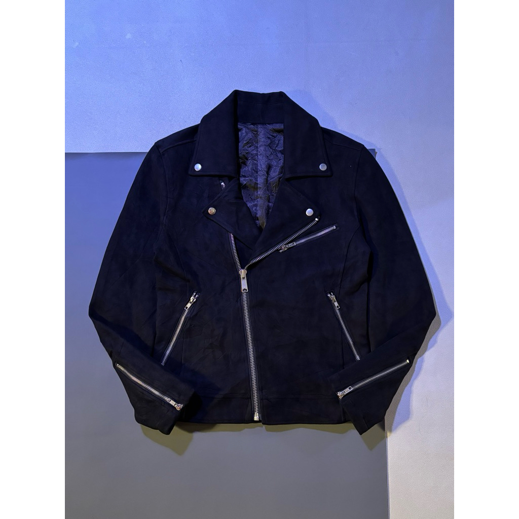 JACKET BIKERS SUEDE SEMANTIC DESIGN ORIGINAL SECOND