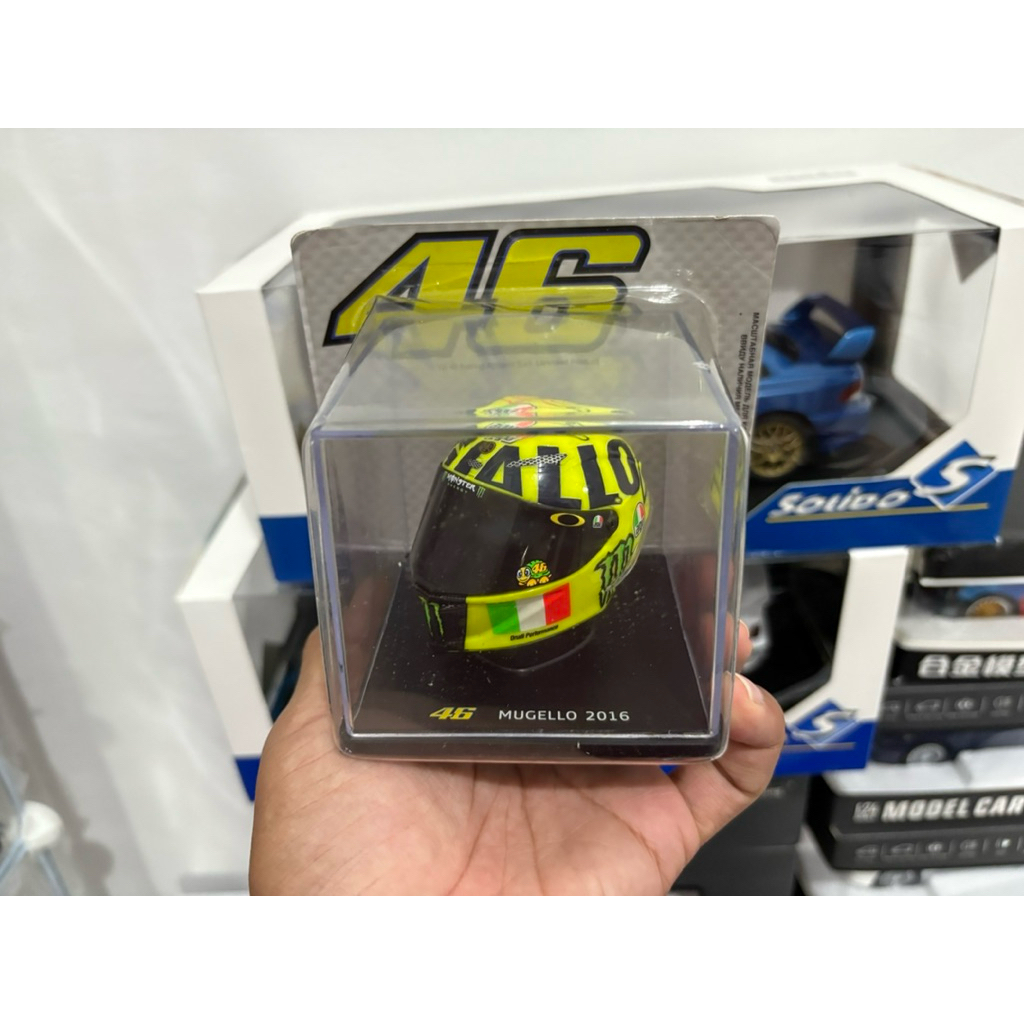 Diecast Altaya Helmet Valentino Rossi 1:5 Mugello 2016