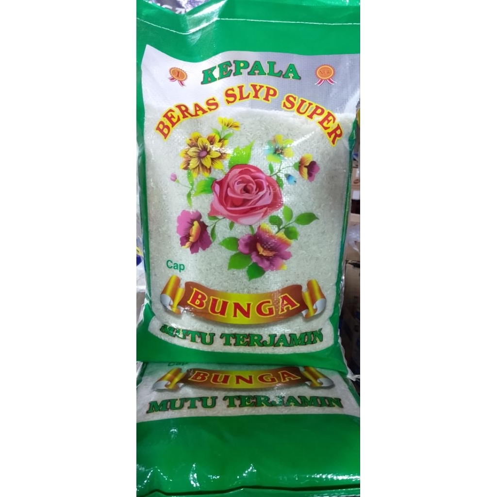 

Beras slyp super cap bunga 10kg
